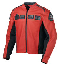 Icon Red Accelerant Leather Jacket